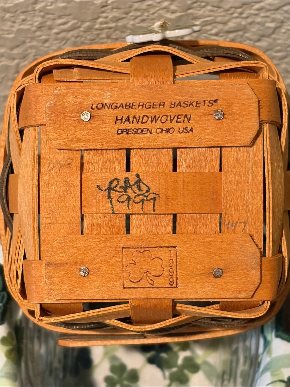 Longaberger small basket